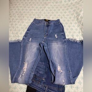 Bell bottom jeans